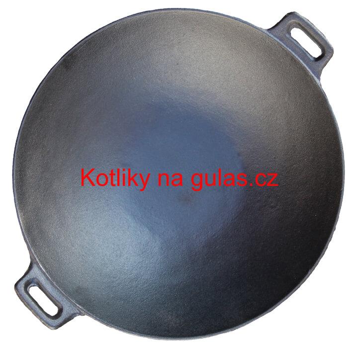 Litinový wok 31 cm