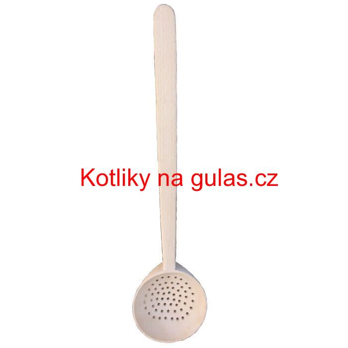 Veliká naběračka - vařečka - děrovaná