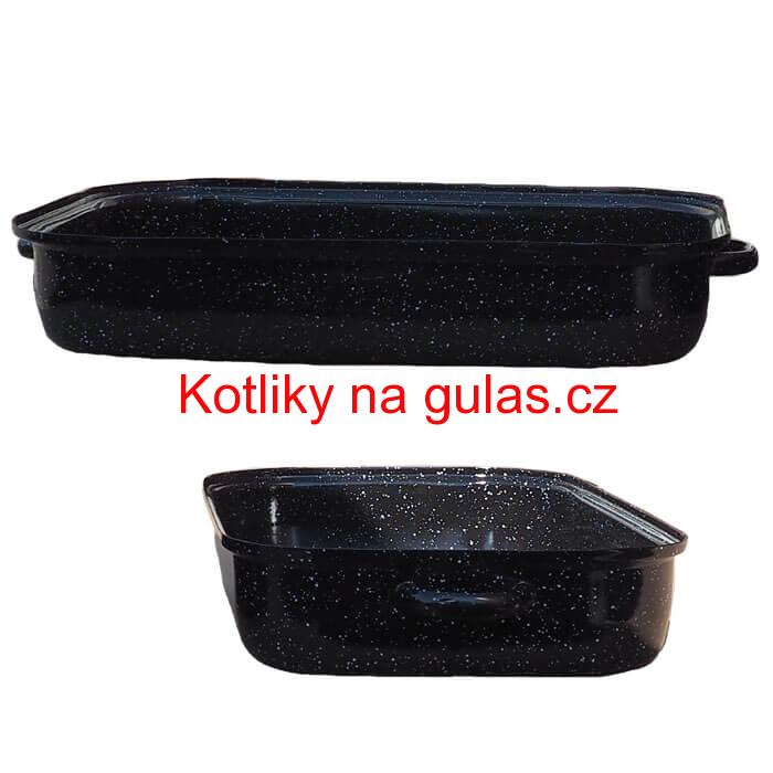 Smaltovaný pekáč 40 x 25 cm DUO