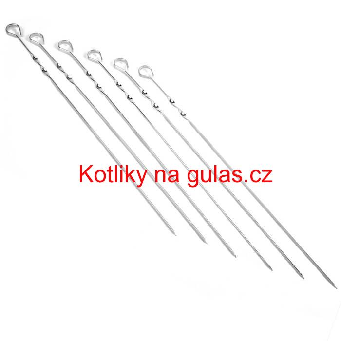 Jehly na špízy 6 ks