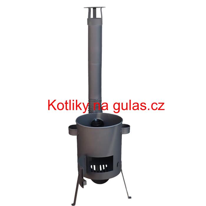 Kotlina 45 cm s žáruvzdornou barvou PLUS 600 4 MM