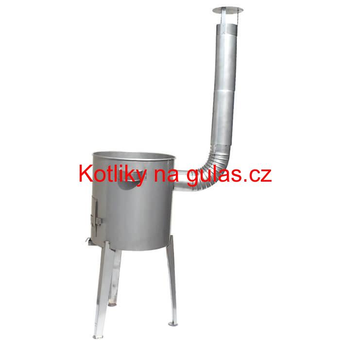 Nerezová kotlina pod kotlíky 45 cm LUXUS