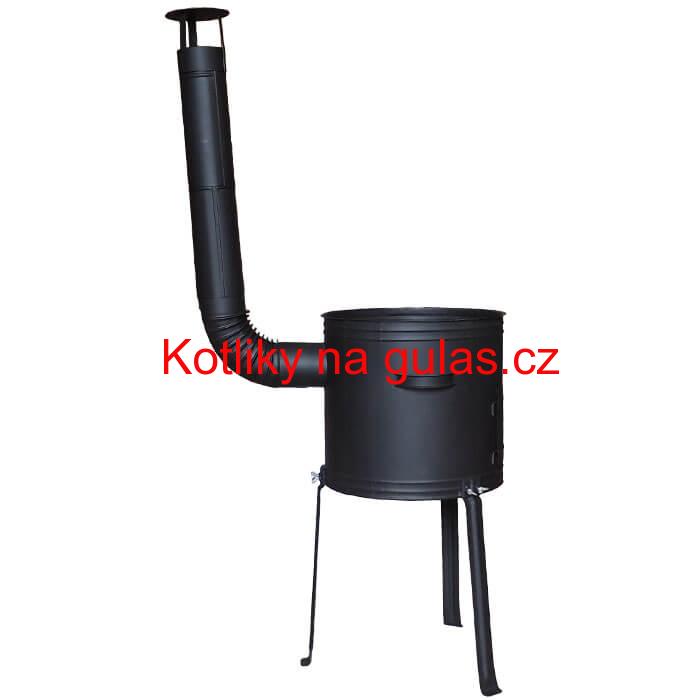 Kotlina 42 cm, vysoká + žáruvzdorná barva Plus 700