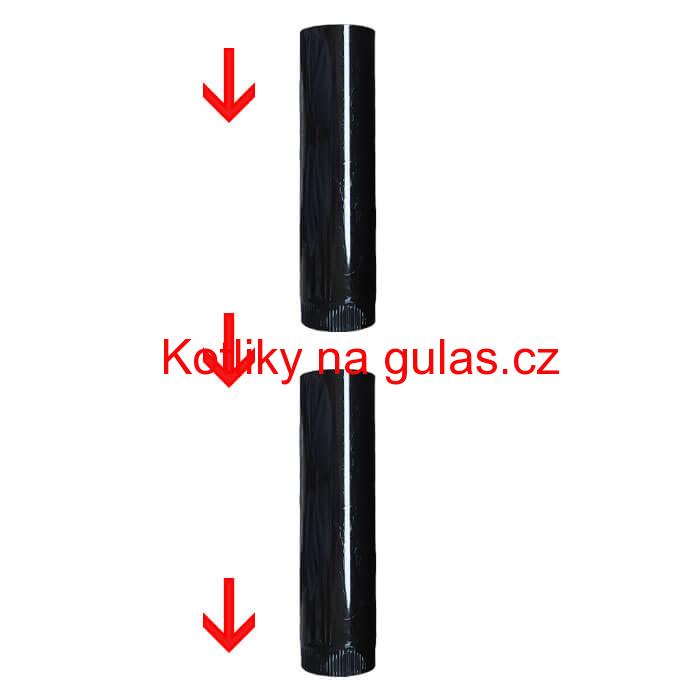 Roura na kouřovod CLASSIC 45 cm x 11,8 cm