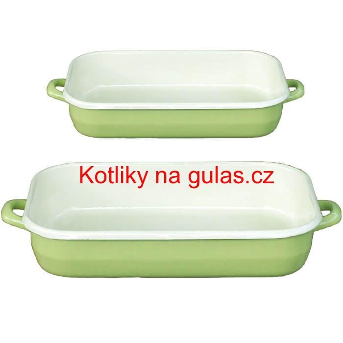 Smaltované pekáče GREEN 2 ks