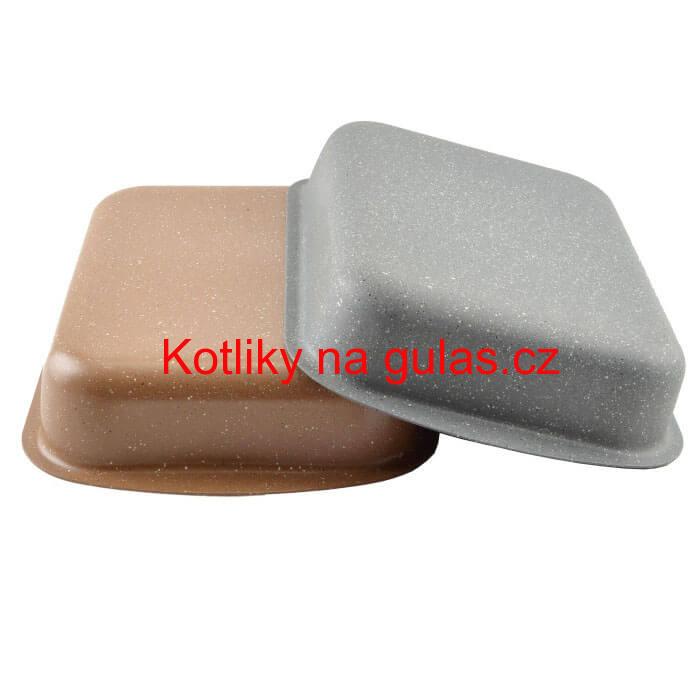 Pekáč s granitovým povrchem 29 x 20 cm šedý Granit Line