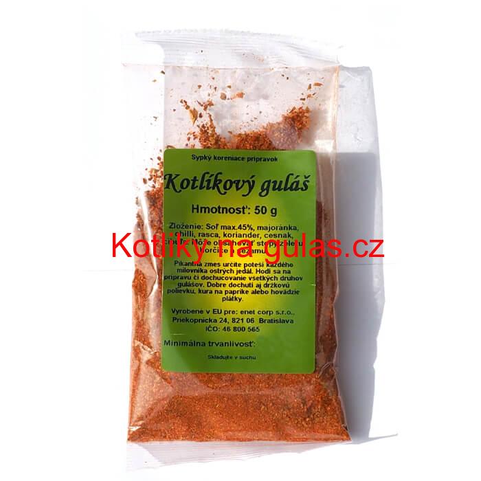 Smaltovaný kotlík 16 L + koření na kotlíkový guláš 50 g