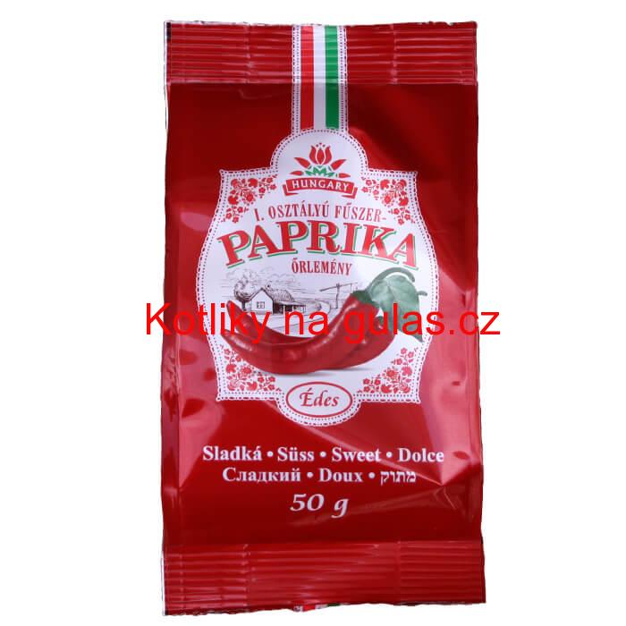 Smaltovaný hrnec s poklicí 13 L kuchař + sladká paprika GURMÁN 50 g