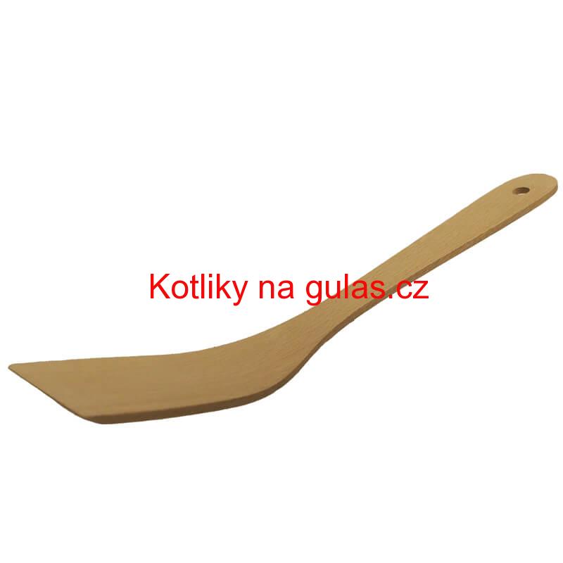 Lopatka ohnutá dřevěná 31 cm