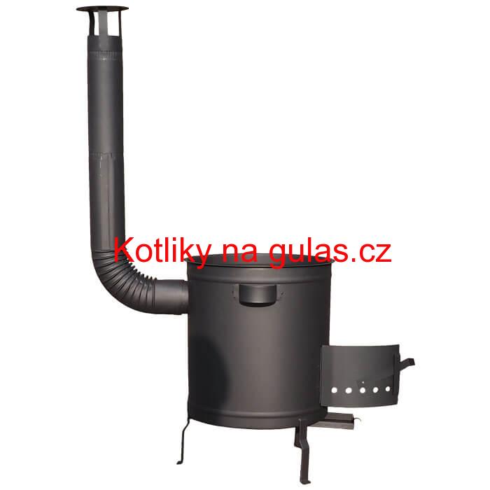 Silnostěnná kotlina 53 cm (1,5 mm) STRONG + žáruvzdorná barva Plus 600