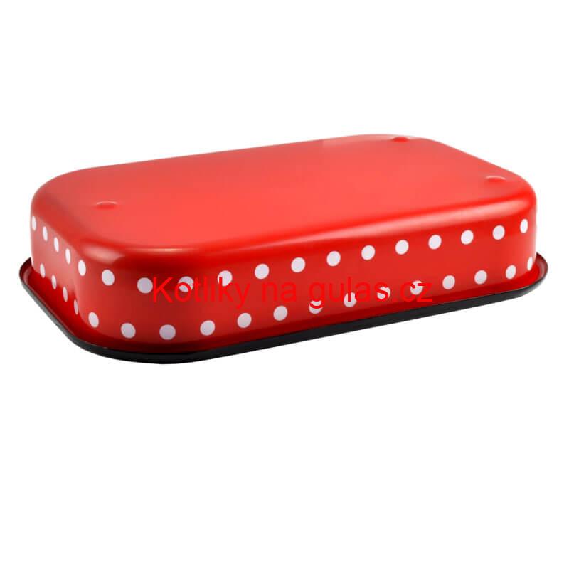 Smaltovaný pekáč 42 x 28 cm DECOR