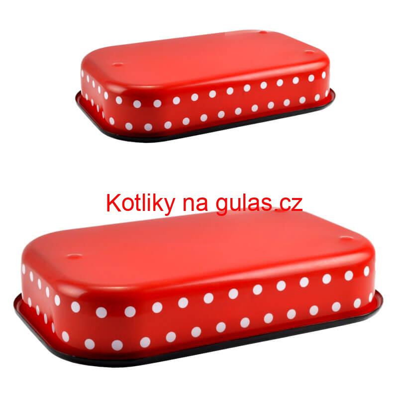 Smaltované pekáče DECOR 2 ks