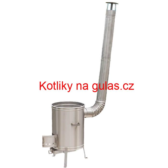 Nerezová kotlina 33 cm LUX