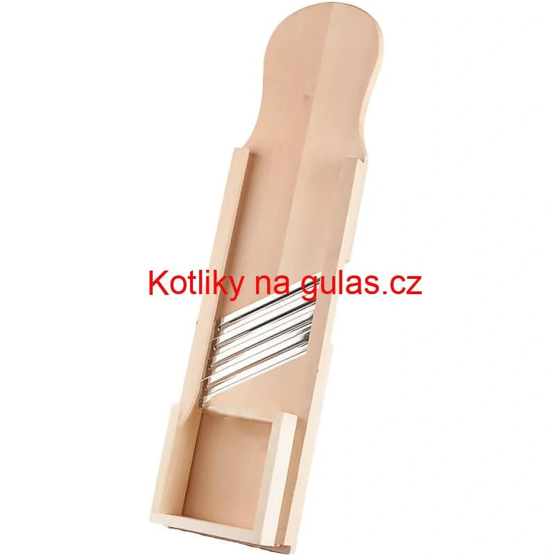 Ruční dřevěný kráječ zelí 4 nože 93 x 23,5 cm (obrovský)