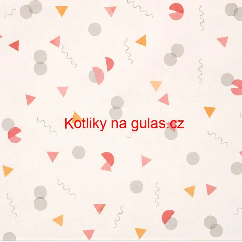 Omyvatelný PEVA ubrus Veselé tvary 137 × 183 cm