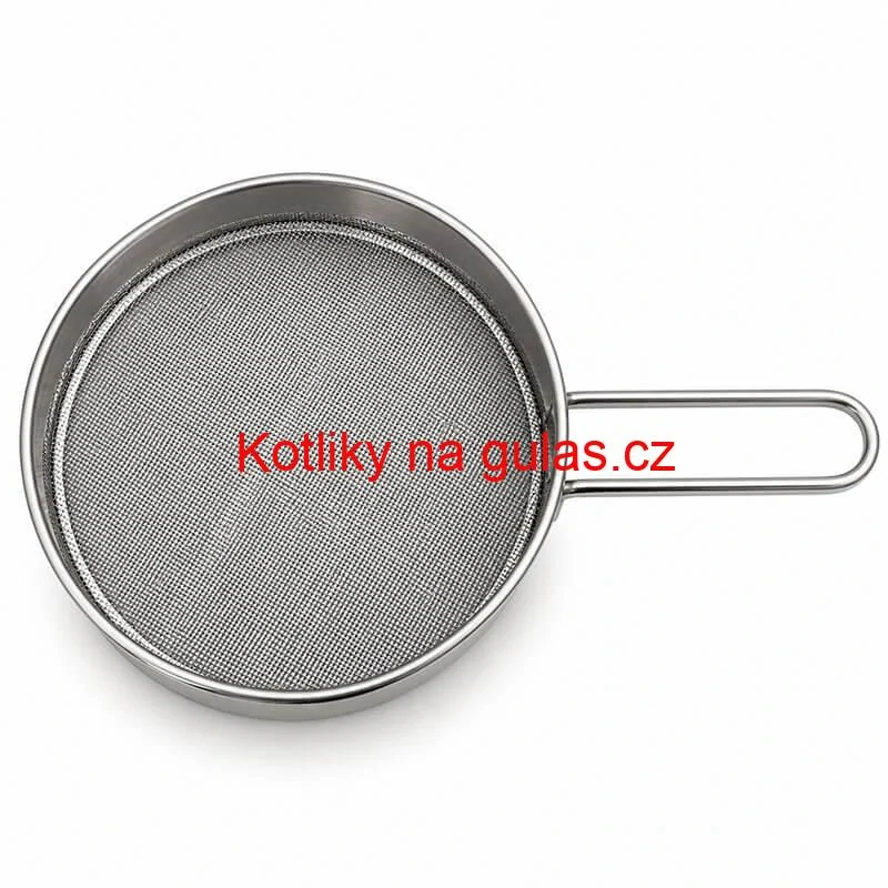 Malé nerezové sítko na cukr