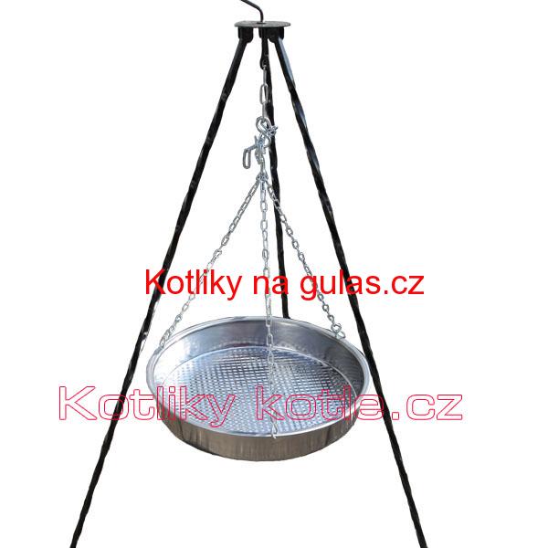 Nerezová panvica s retiazkou 42 cm