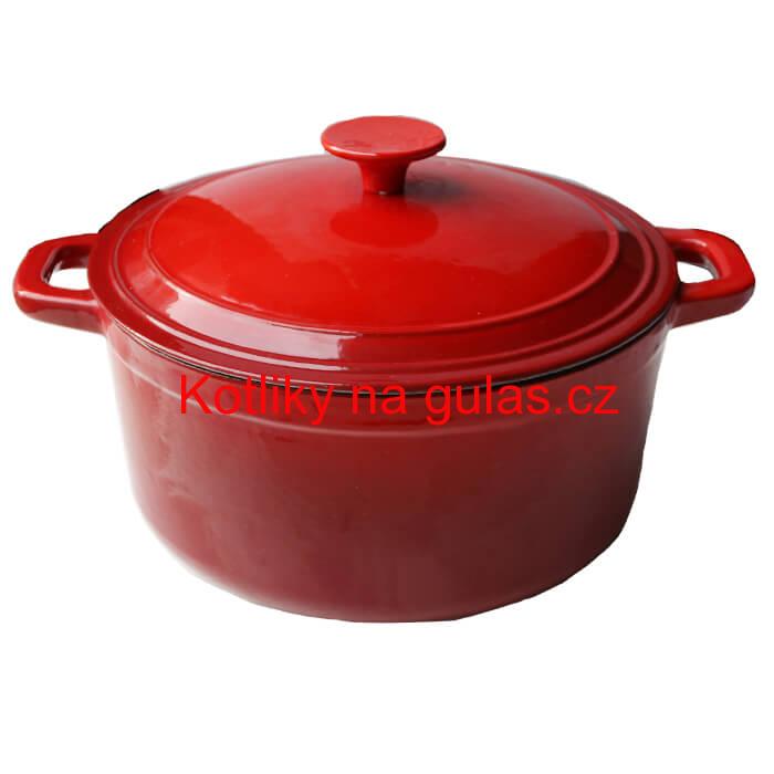Litinový kastrol 5l