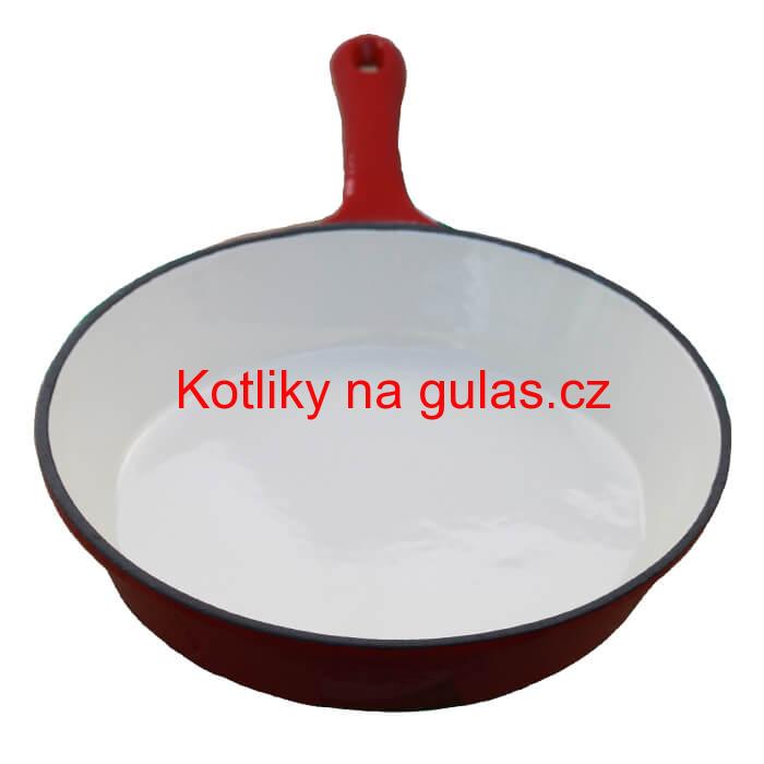 Litinová pánev na grilování 24 cm
