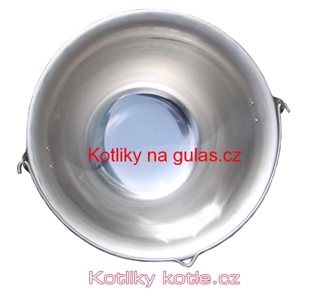 Nerezový kotlík 15 L + antikórová naběračka