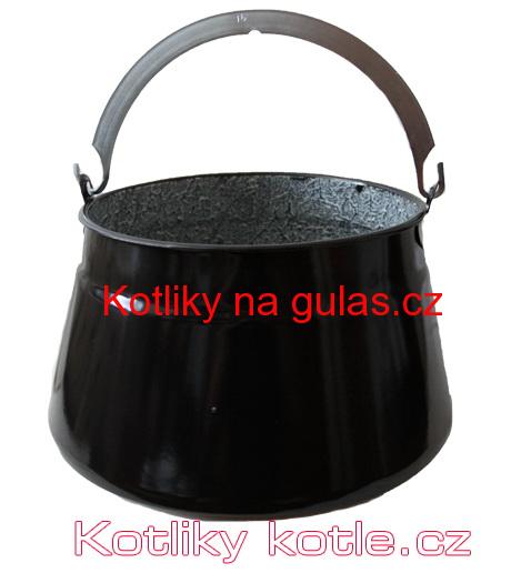 Smaltovaný kotlík na ryby 10 L