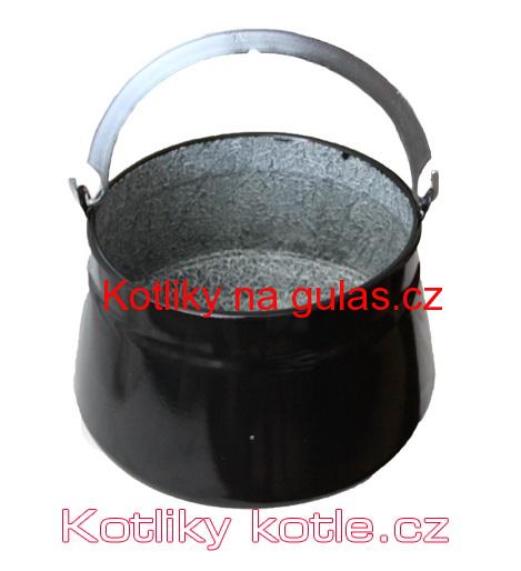 Smaltovaný kotlík na ryby 16 L