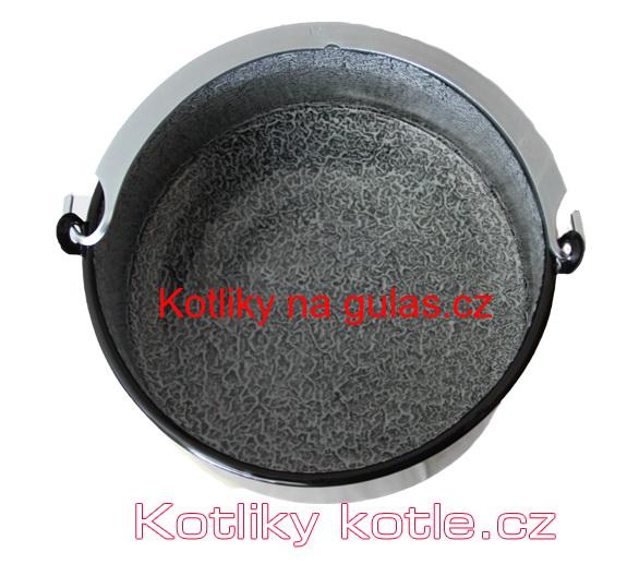 Smaltovaný kotlík na ryby 20 L